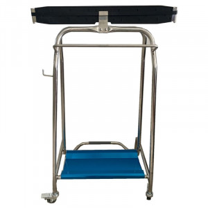 Soppsäckshållare i rostfritt stål - 100 L - Dynasteel