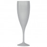 Champagneglas Återanvändbar i Frostad PP 130 ml - 100-pack