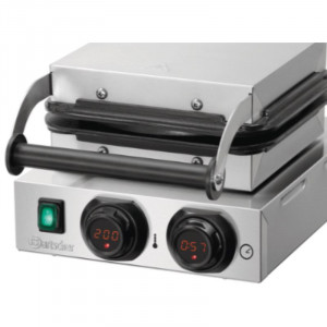 Våffeljärn Professionell - 5 Hjärtformade Våfflor - Bartscher