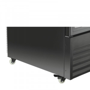 Kylskåp med positiv och negativ kyla - 2 glasdörrar - 820 L - Bartscher