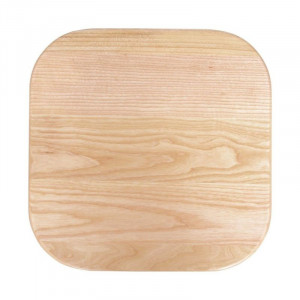 Alhaiset jakkarat puuistuimella - metallinharmaa - 4 kpl - Bolero