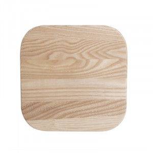 Hög pall i galvaniserat stål med trä sits - 4-pack - Bolero