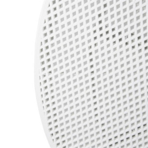 Hopfällbart runt bord i PP - 800 mm - Vit - Bolero