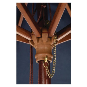 Parasoll Rund Blå - L 2500mm - Bolero