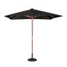 Parasol Carre Noir - L 2500mm - Bolero