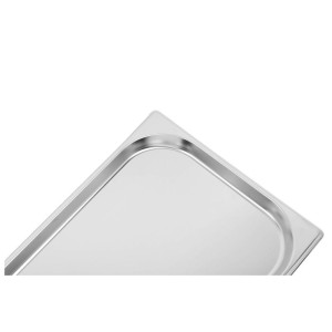 GN 1/1 Gastronormbehållare i rostfritt stål Dynasteel - 2,5 L, Djup 20 mm