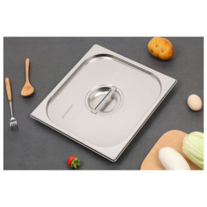 Lock GN 2/3 i rostfritt stål Dynasteel